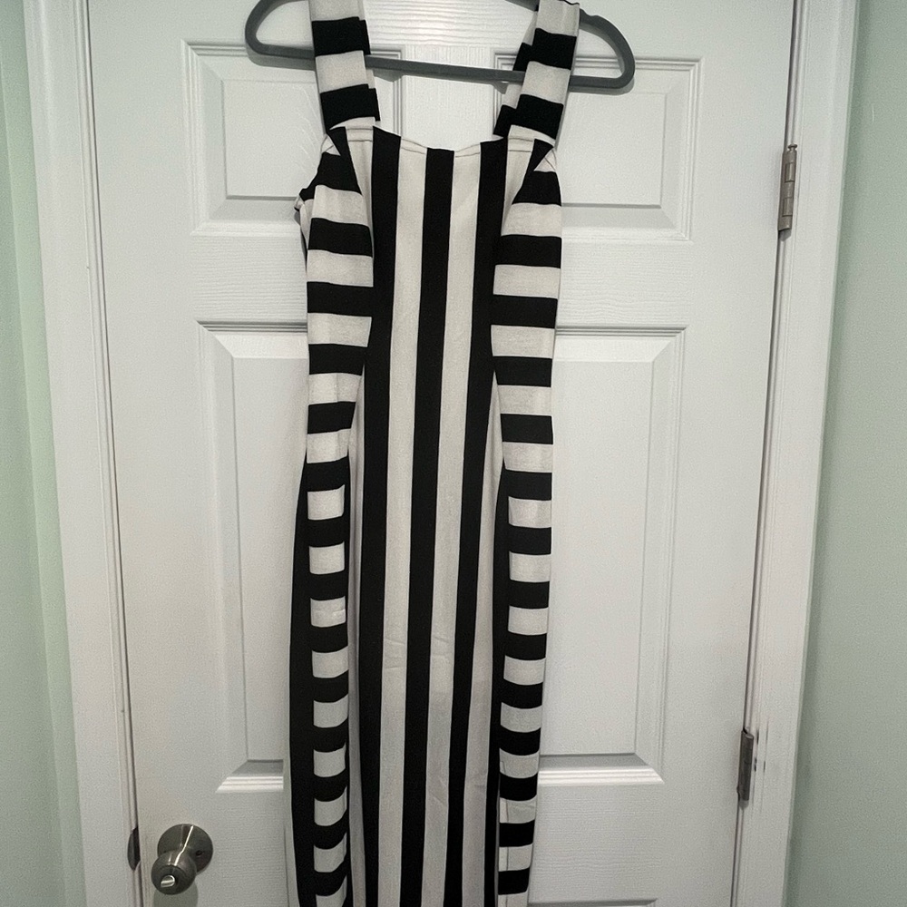 NWT KARINA Sleeveless Princess Seam
Fitted Striped Dress Size XS - Picture 3 of 6